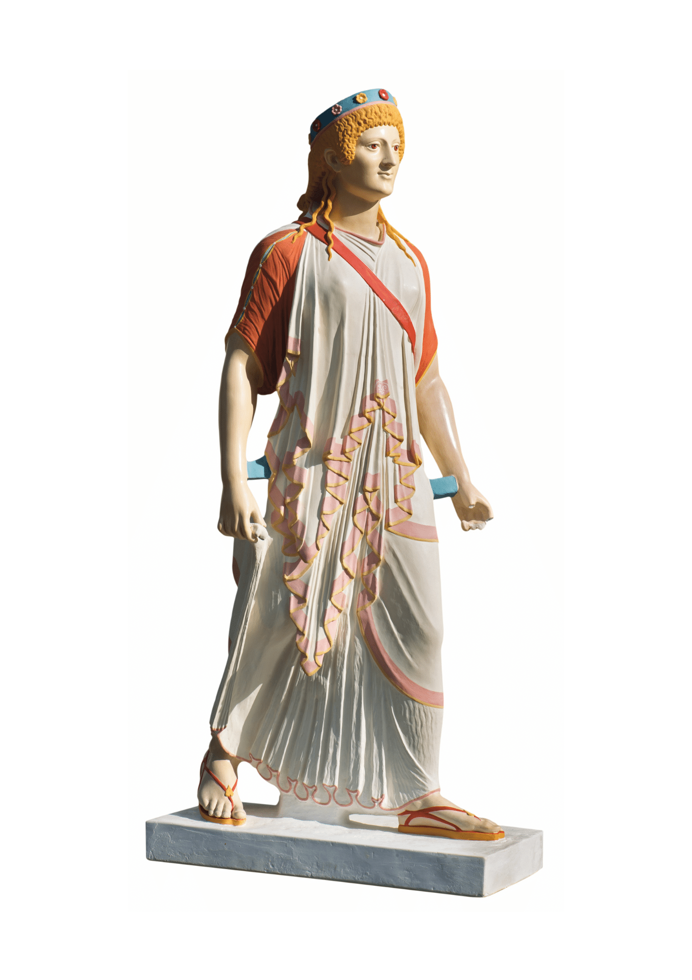 Reconstructie van een beeld van de Romeinse godin Diana (Pompeï, Italië, ca. 27 v.Chr. – 79 n.Chr.) © Liebieghaus Skulpturensammlung, Frankfurt am Main