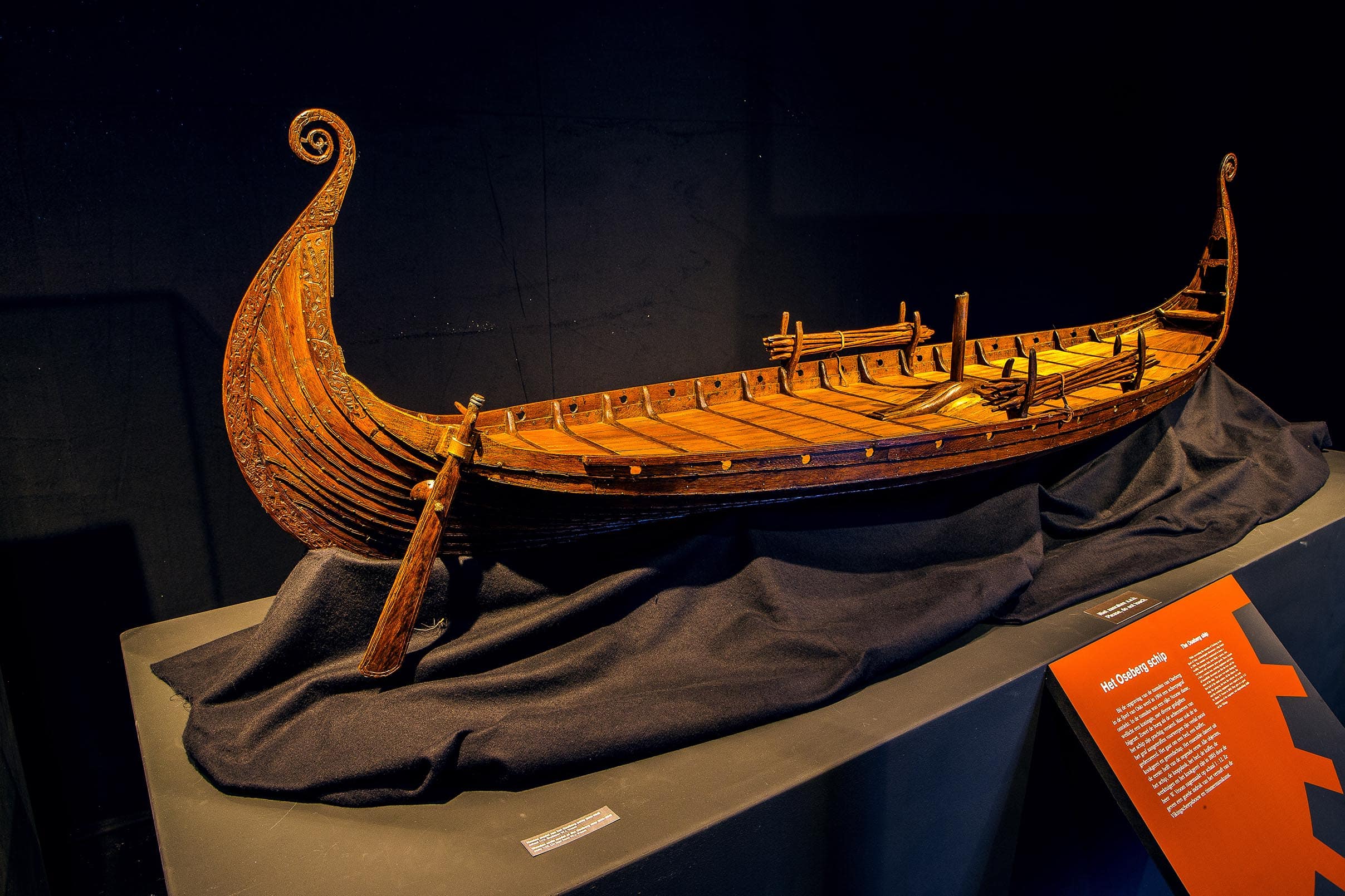 Sfeerbeeld van de tentoonstelling ‘Vikingen!’ © Gallo-Romeins Museum