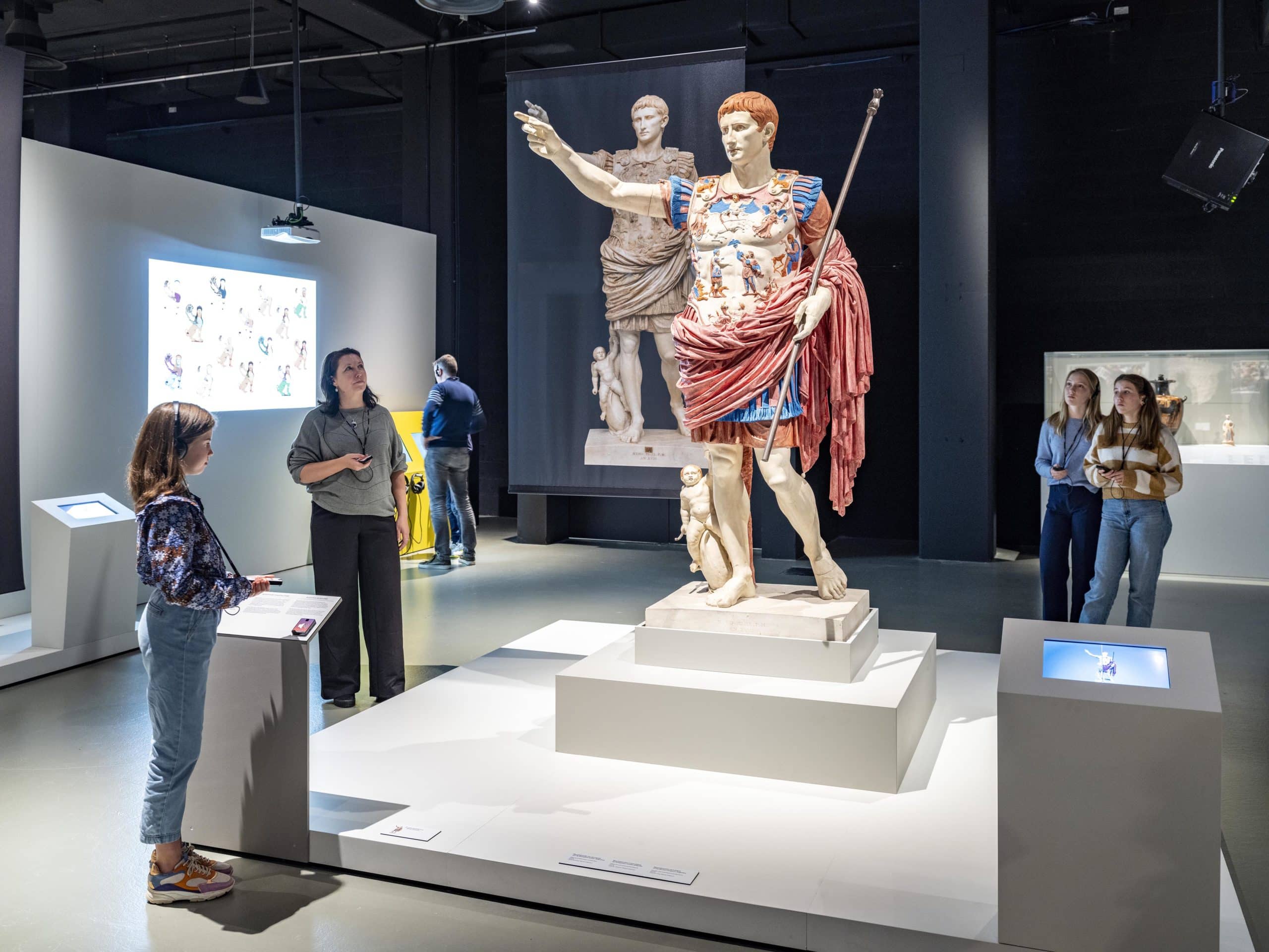 Reconstructie Augustus van Prima Porta De oudheid in kleur