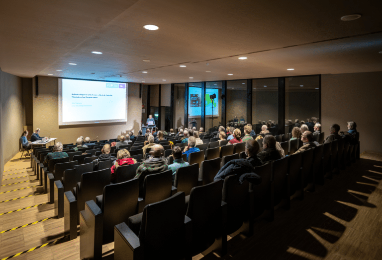 Foto van het auditorium in het Gallo-Romeins Museum